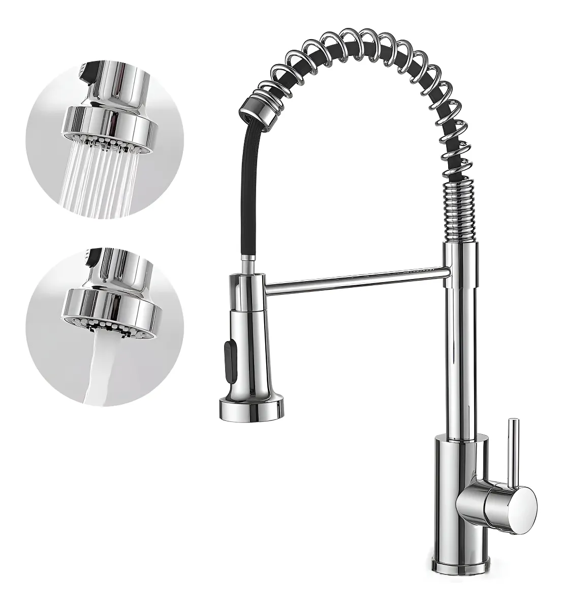 Torneira Monocomando Hongyu Aço Inoxidável Cozinha