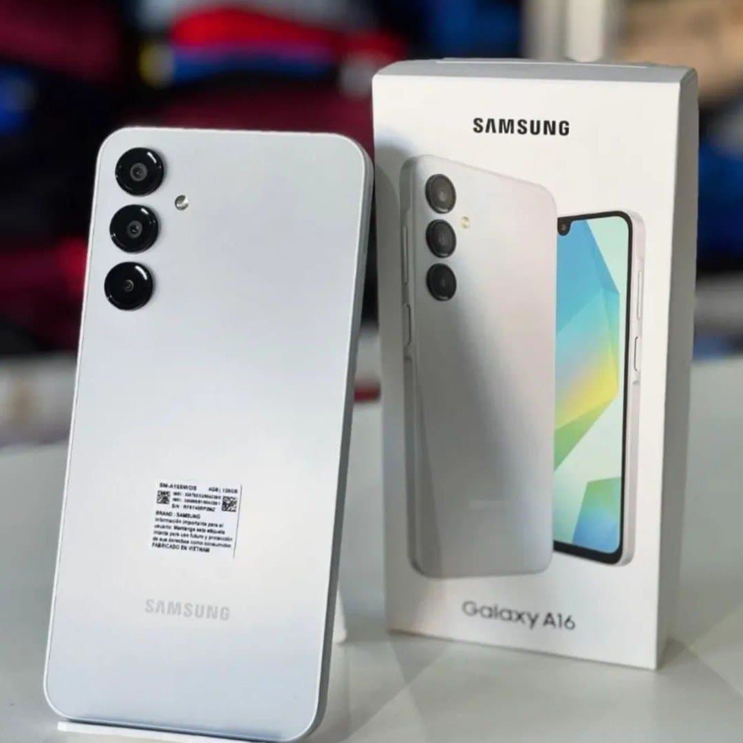 Celular Samsung Galaxy A16 5G, 256GB + 8GB RAM, Câmera de até 50MP, Tela 6.7", NFC, IP54, Bateria 5000 mAh - Cinza
